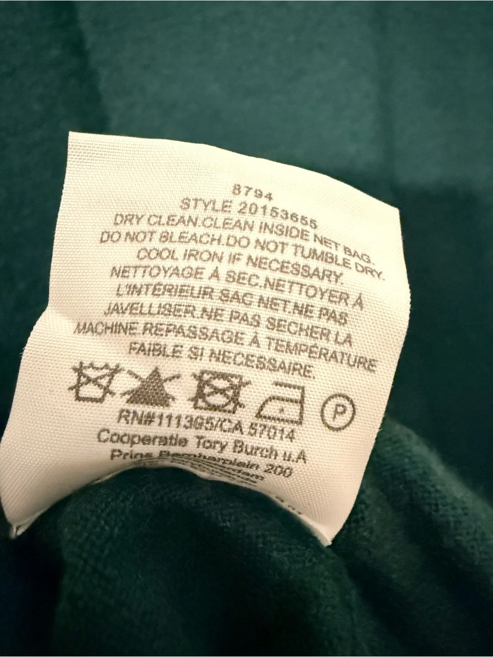 Tory Burch long sleeve